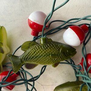 Duane Raver String Of Fish Lights Christmas Fisherman Fishermen Fishing Gift